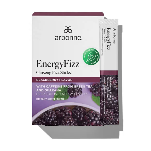 Arbonne Energy Fizz Sticks Blackberry