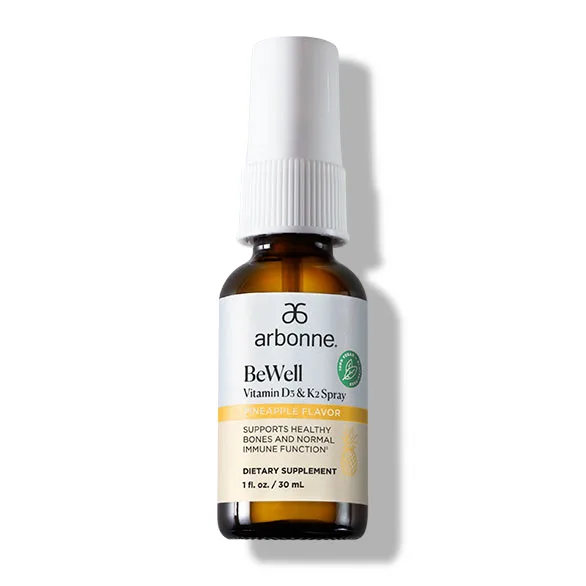 Arbonne BeWell Vitamin D3 & K2 Spray Product